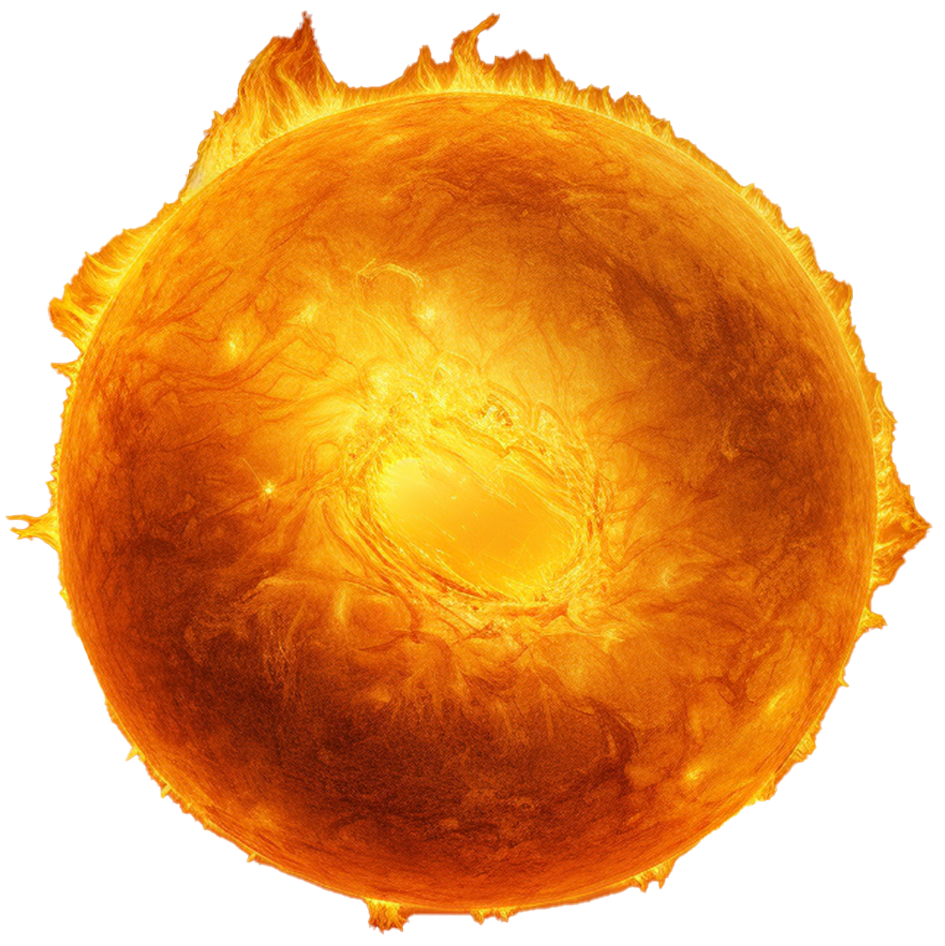 image of sun